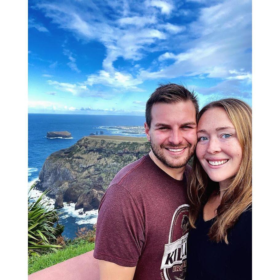 Azores - Tres' first time out of the USA!