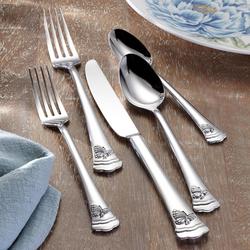 【リード＆バートン】純銀「Les Cinq Fleurs」カトラリー ３本セット Les Cinq Fleurs by Reed and Barton Sterling Silver Flatware Set