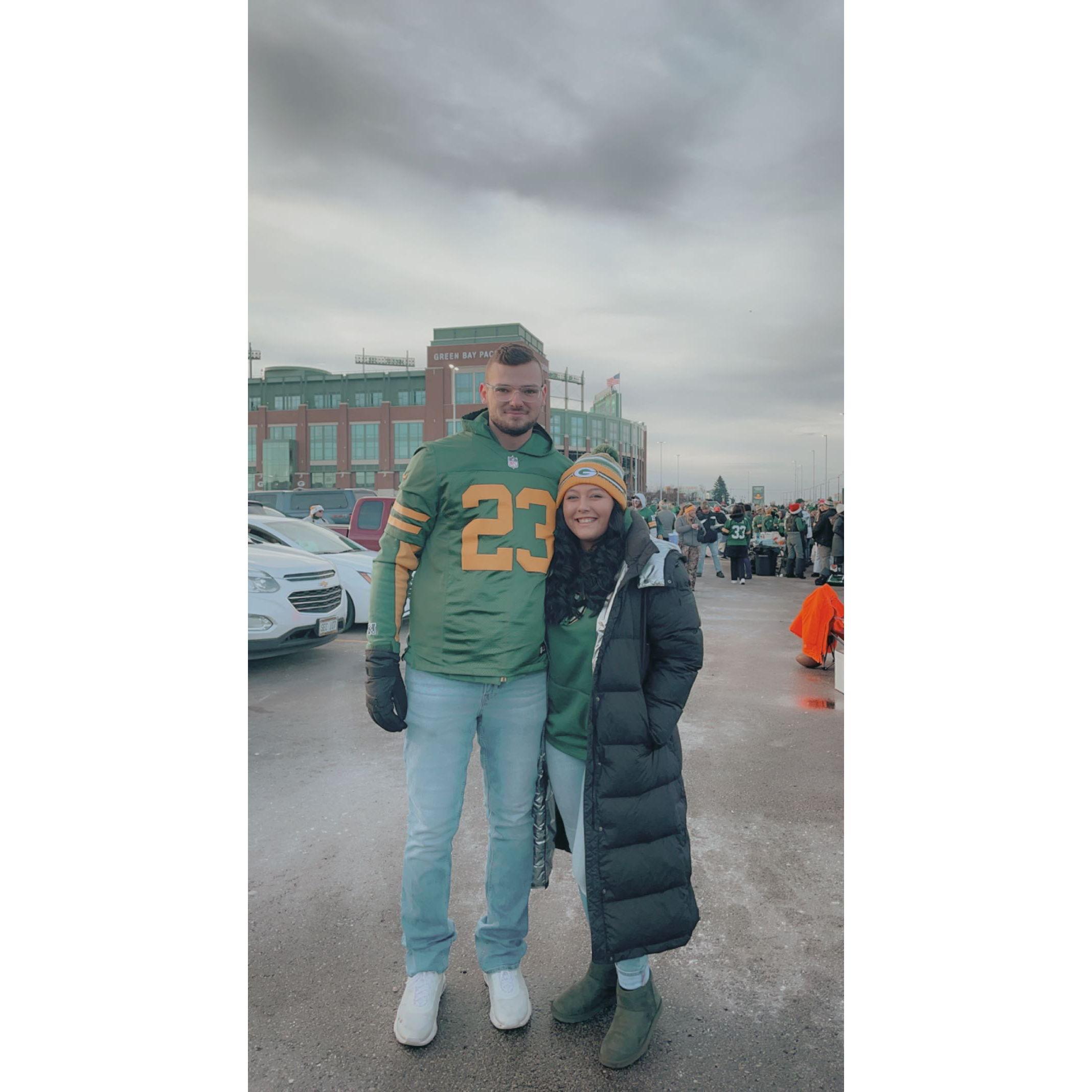 First Packer game together