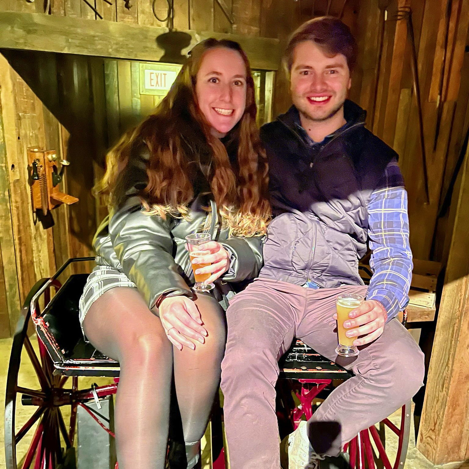 First photo as "officially" boyfriend and girlfriend