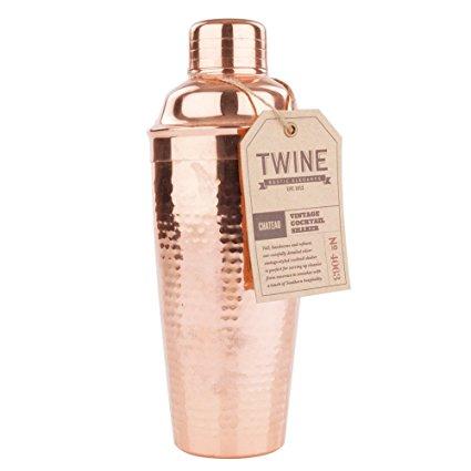 Hammered Copper Cocktail Shaker