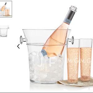 Monogrammed Outdoor Ice Bucket
