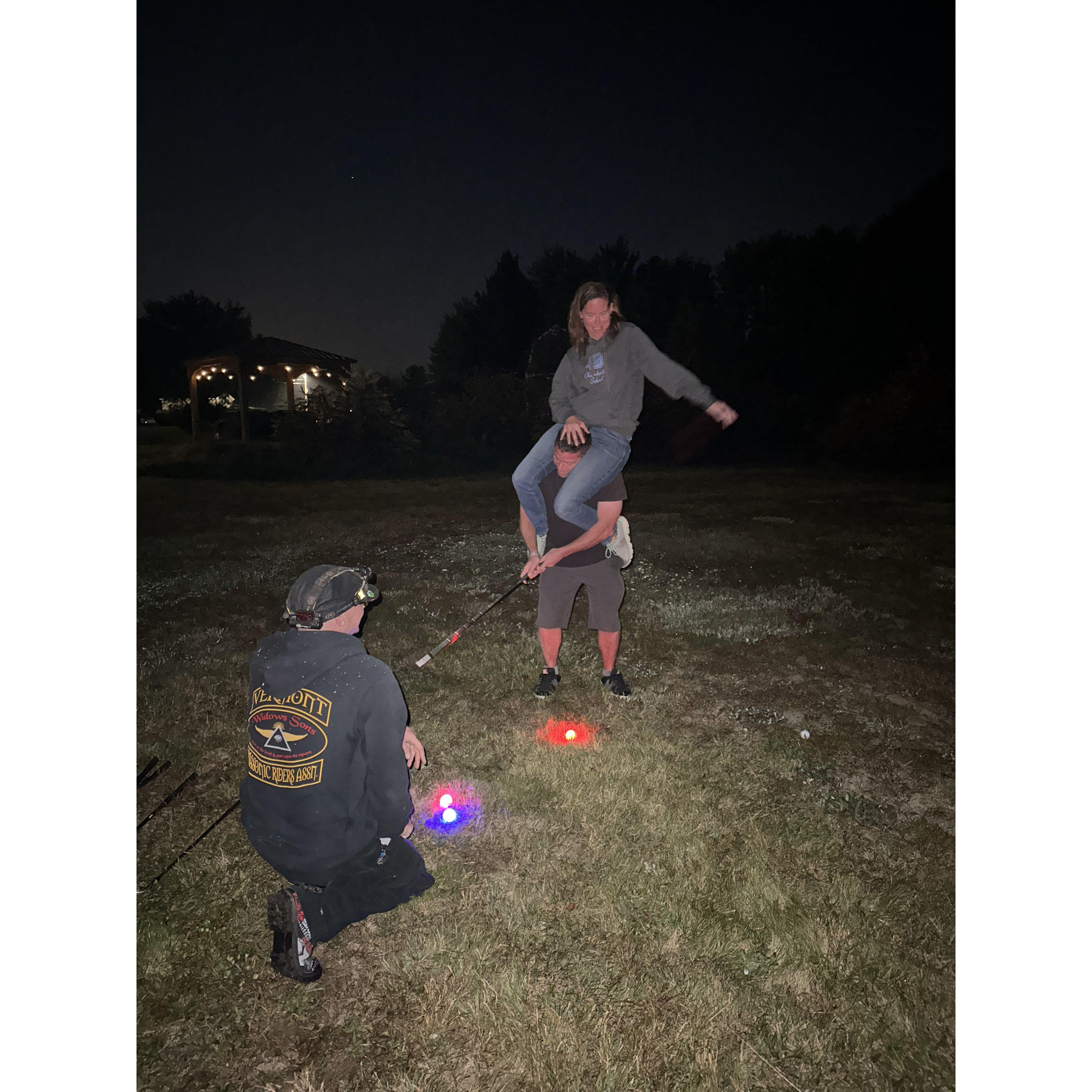 Golfing or Goofing?
Summertime fun!