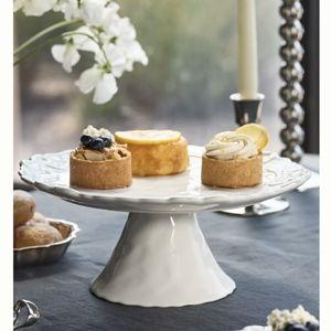 Benedita Bow Ceramic Stoneware Cake Stand
