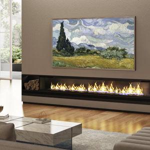 Hisense - 55" Class S7 Series CanvasTV 4K QLED TV with Hi-Matte Display and UltraSlim Wall Mount (2024)
