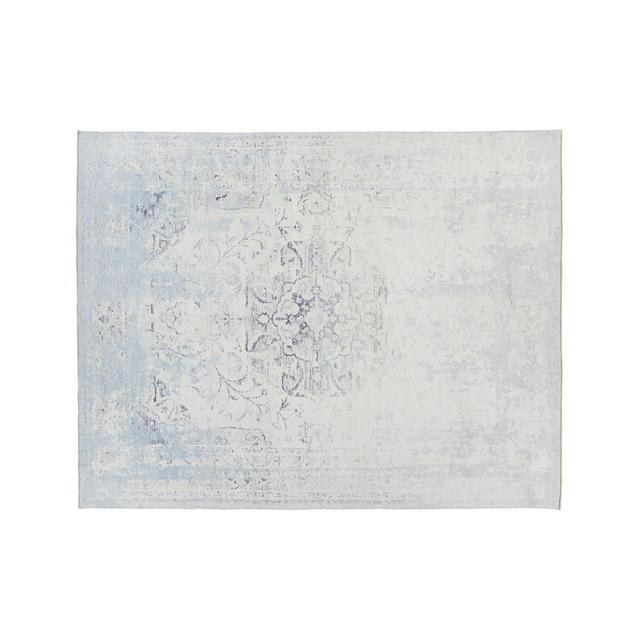 Micah Distressed Blue Rug 6'x9'