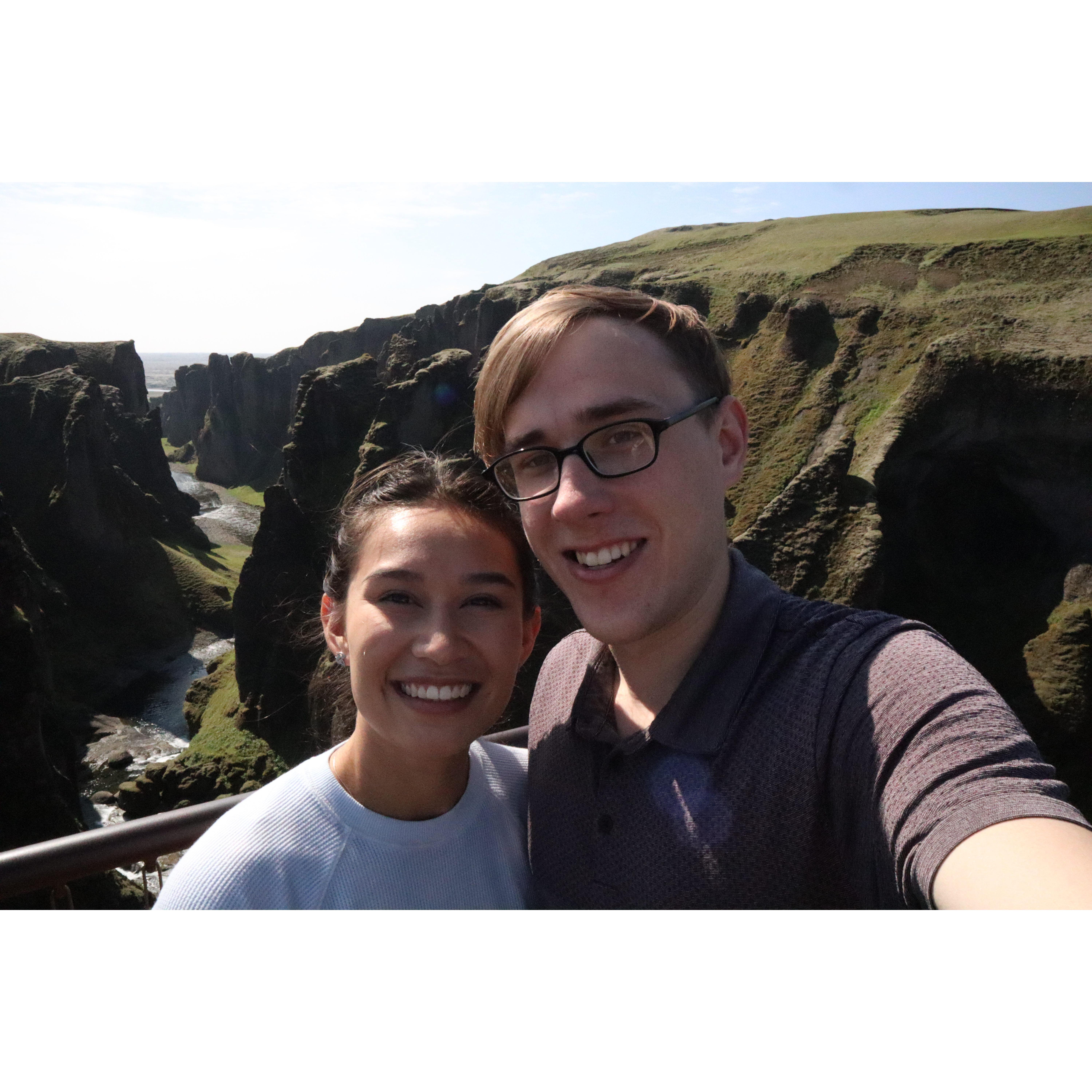 One of the many stops on the Ring Road in Iceland - July 2021