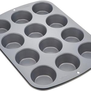 Wilton Recipe Right Muffin Pan, 12-Cup Non-Stick Muffin Pan