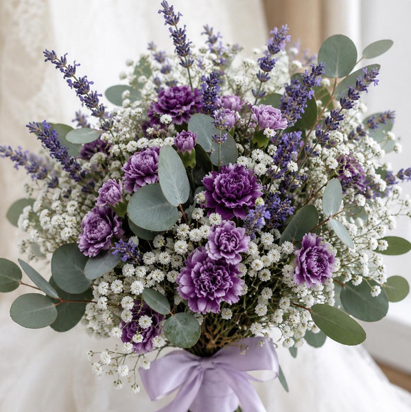 Pressed Wedding Bouquet