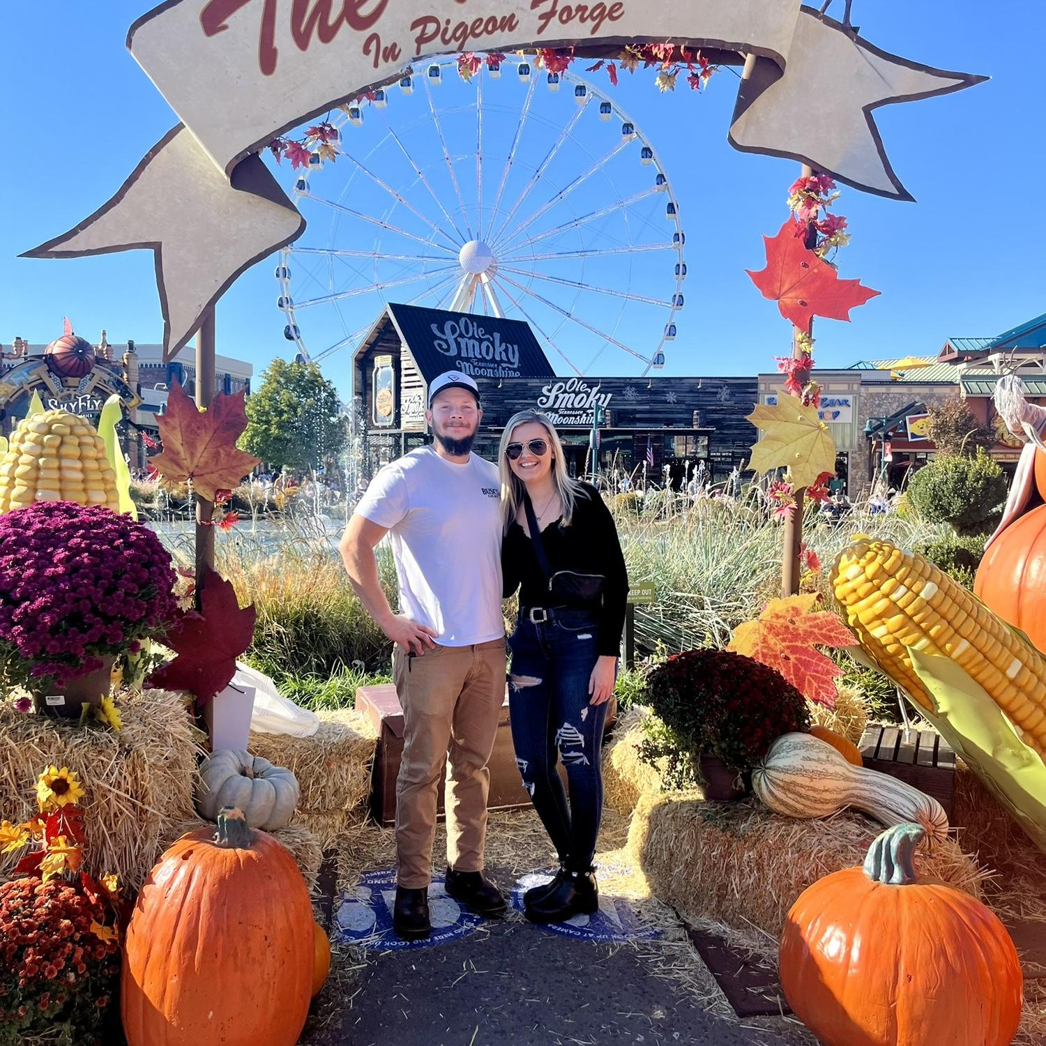 celebrating our first anniversary in one of our favorite places…you guessed it, the mountains