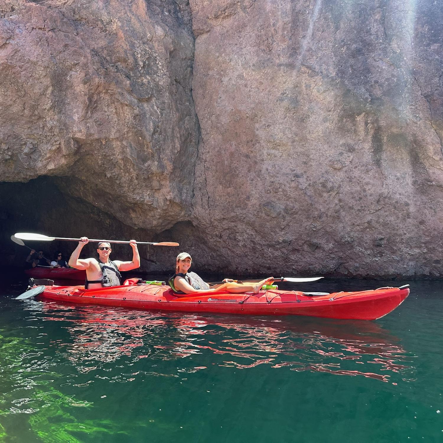 Kayaking down the Colorado river!