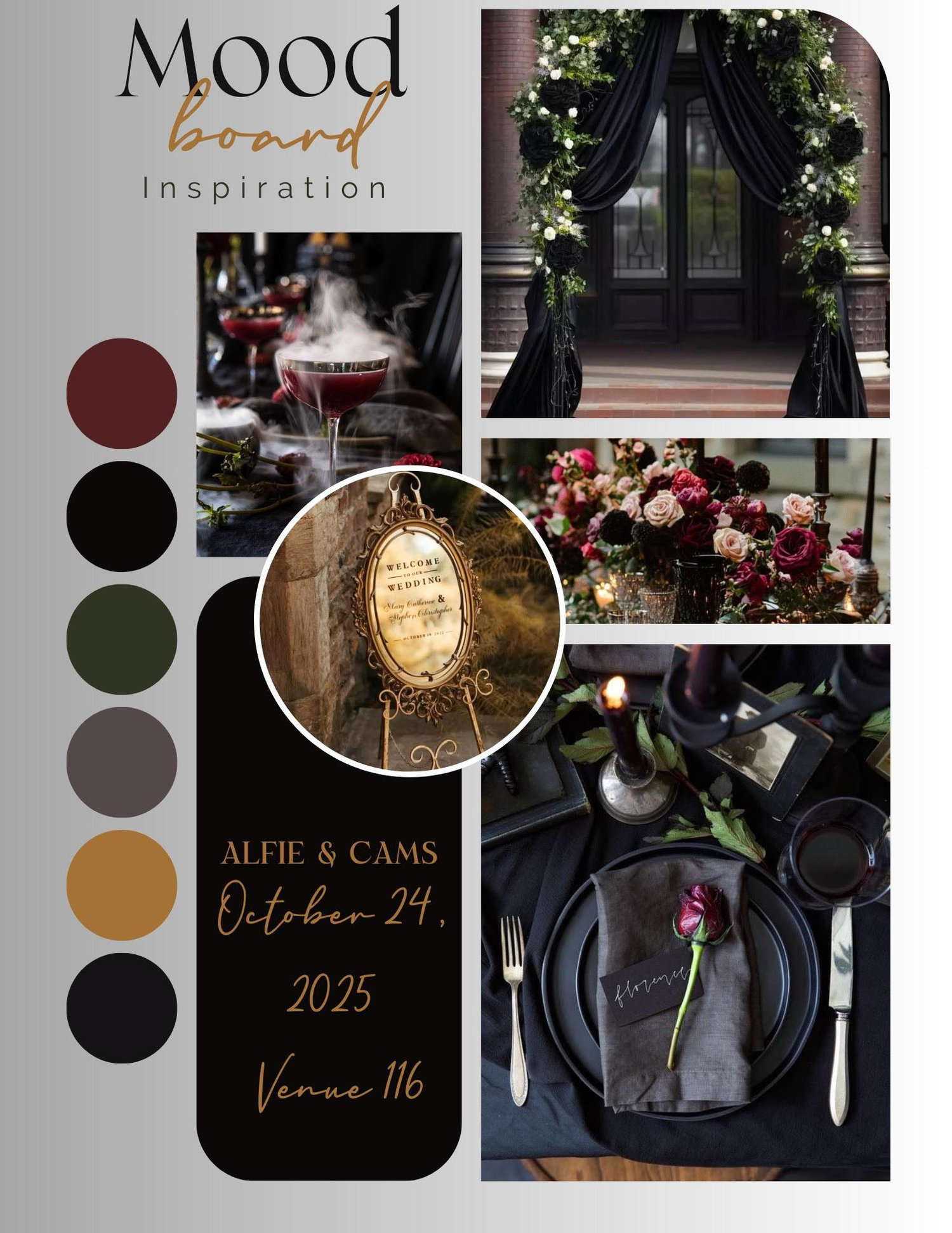 The Wedding Website of Cams Pons and Alfie Ransom