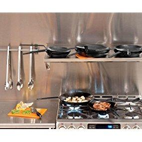 Lodge CRS12 Carbon Steel Skillet, Pre-Seasoned, 12-inch