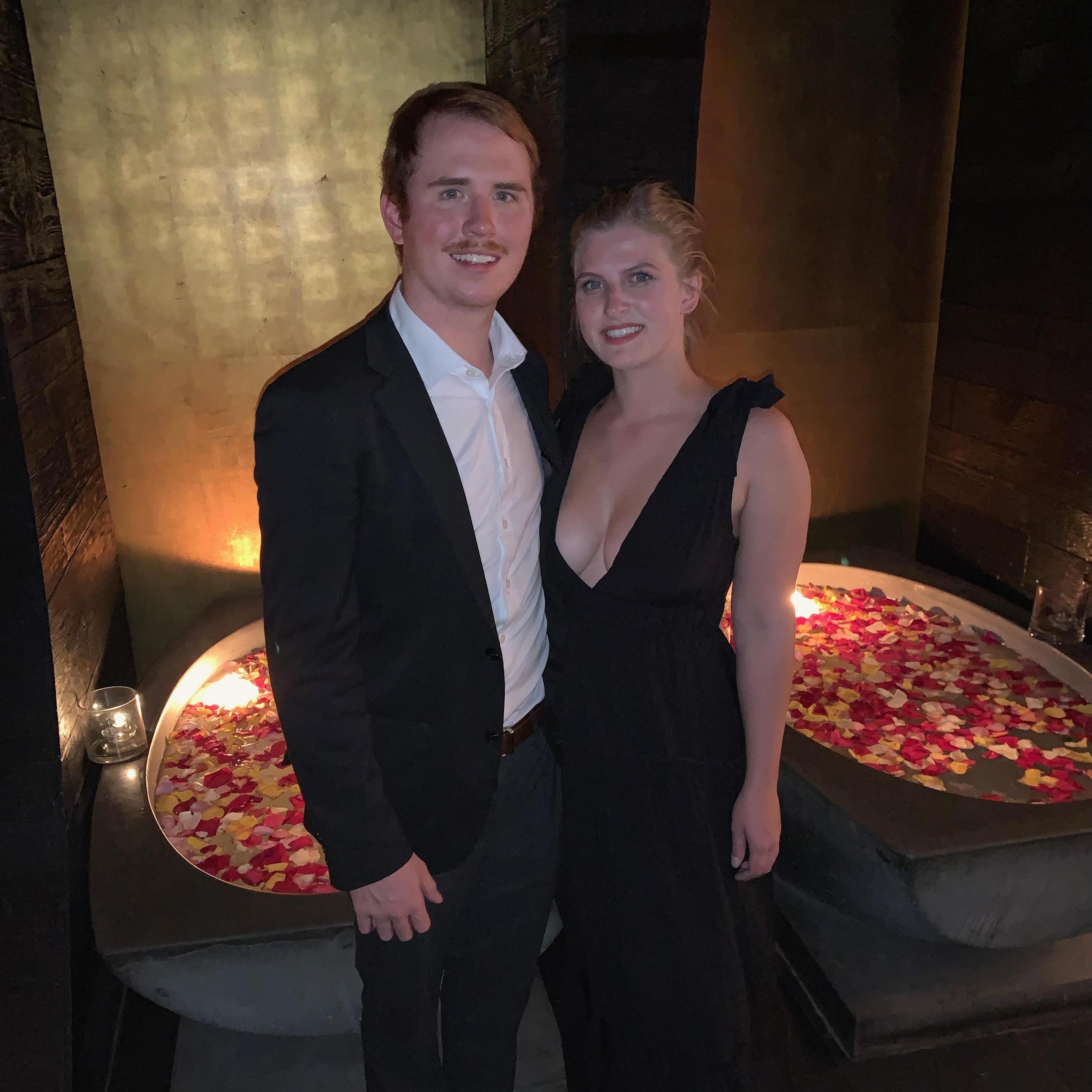 Celebrating Morgan Day's 21st birthday in Vegas