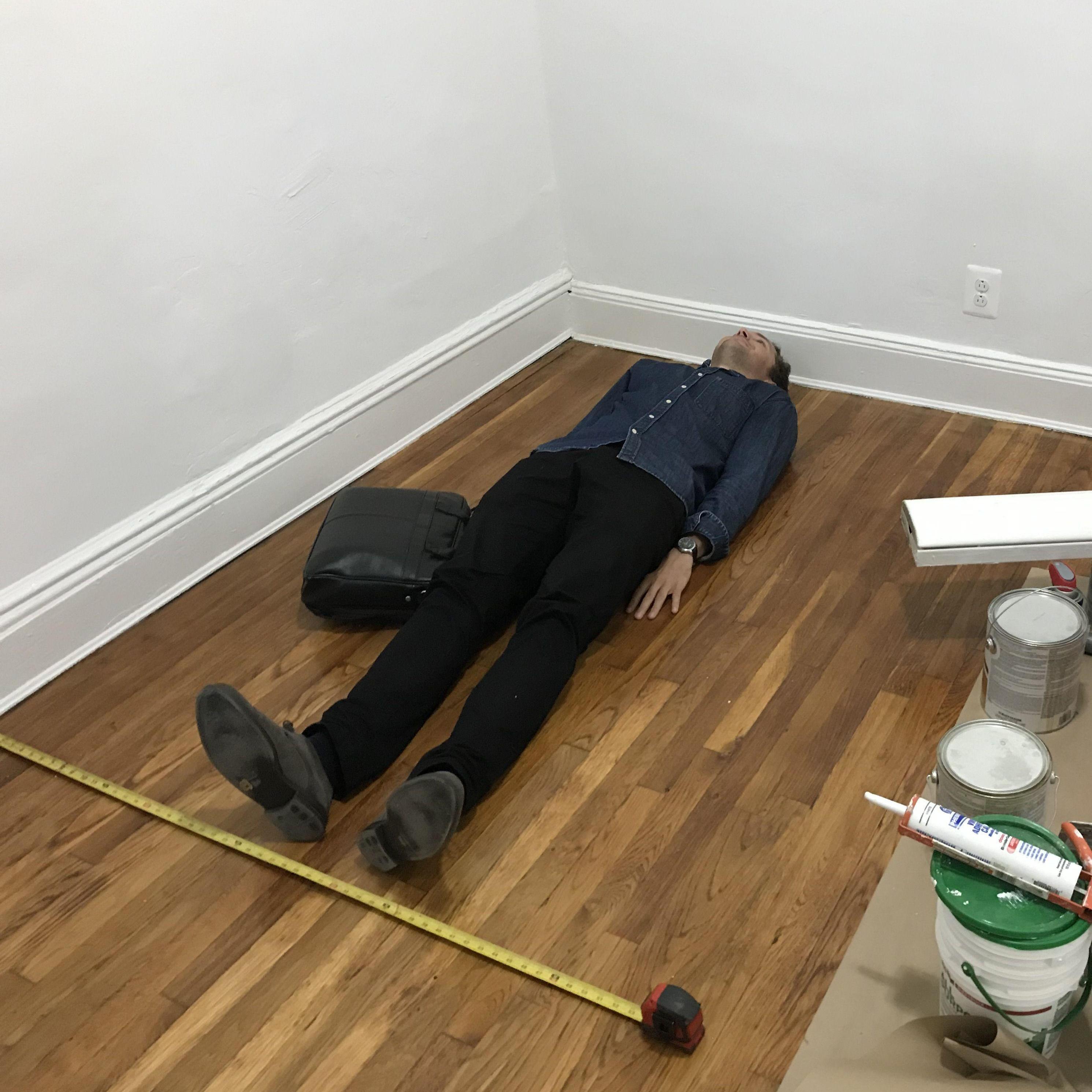 George using his architecture skills helping Sara apartment hunt