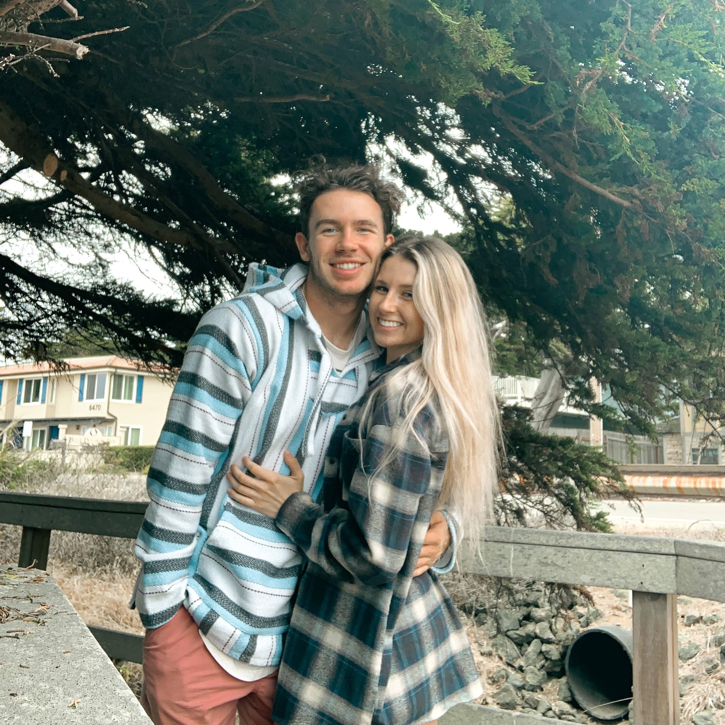 First beach trip together to Cambria!