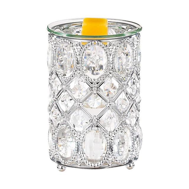 SUNPIN Crystal Wax Warmer,Electric Candle Warmer for Scented Wax,Fragrance Night Light Aroma Decor for Bedroom Living Room Office