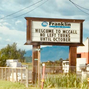 Ha! Oh Franklin & your roadside TRUTH bombs! 💣