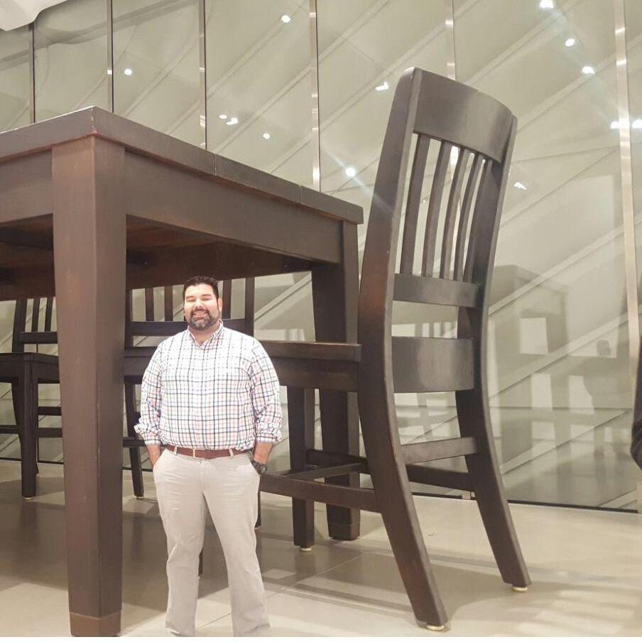 Furniture shopping at The Broad