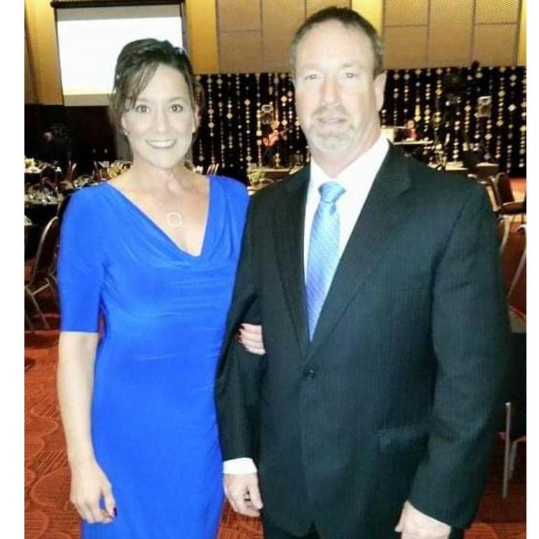 One of the first of many banquets we attended through the Chamber of Commerce.