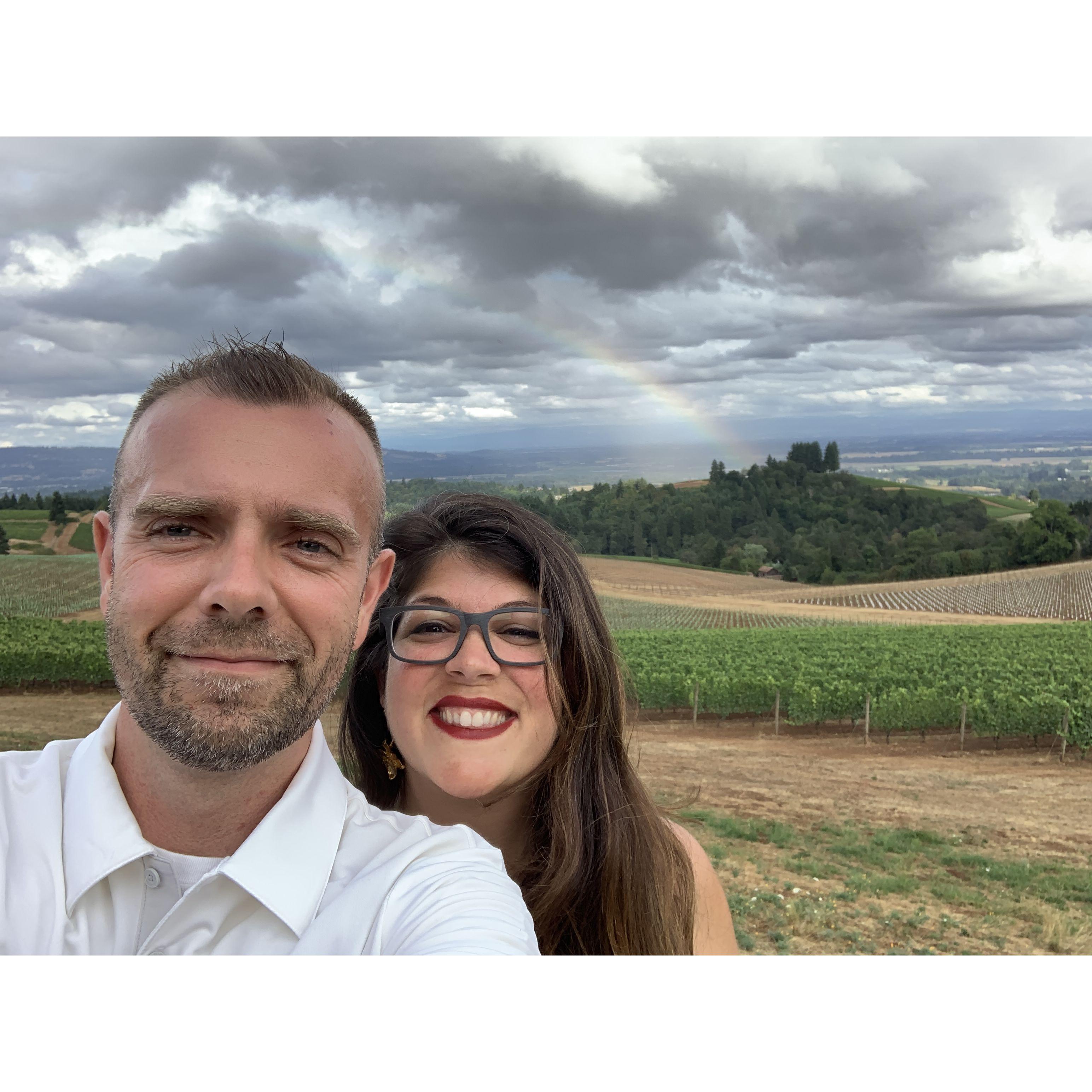 Chasing wineries
