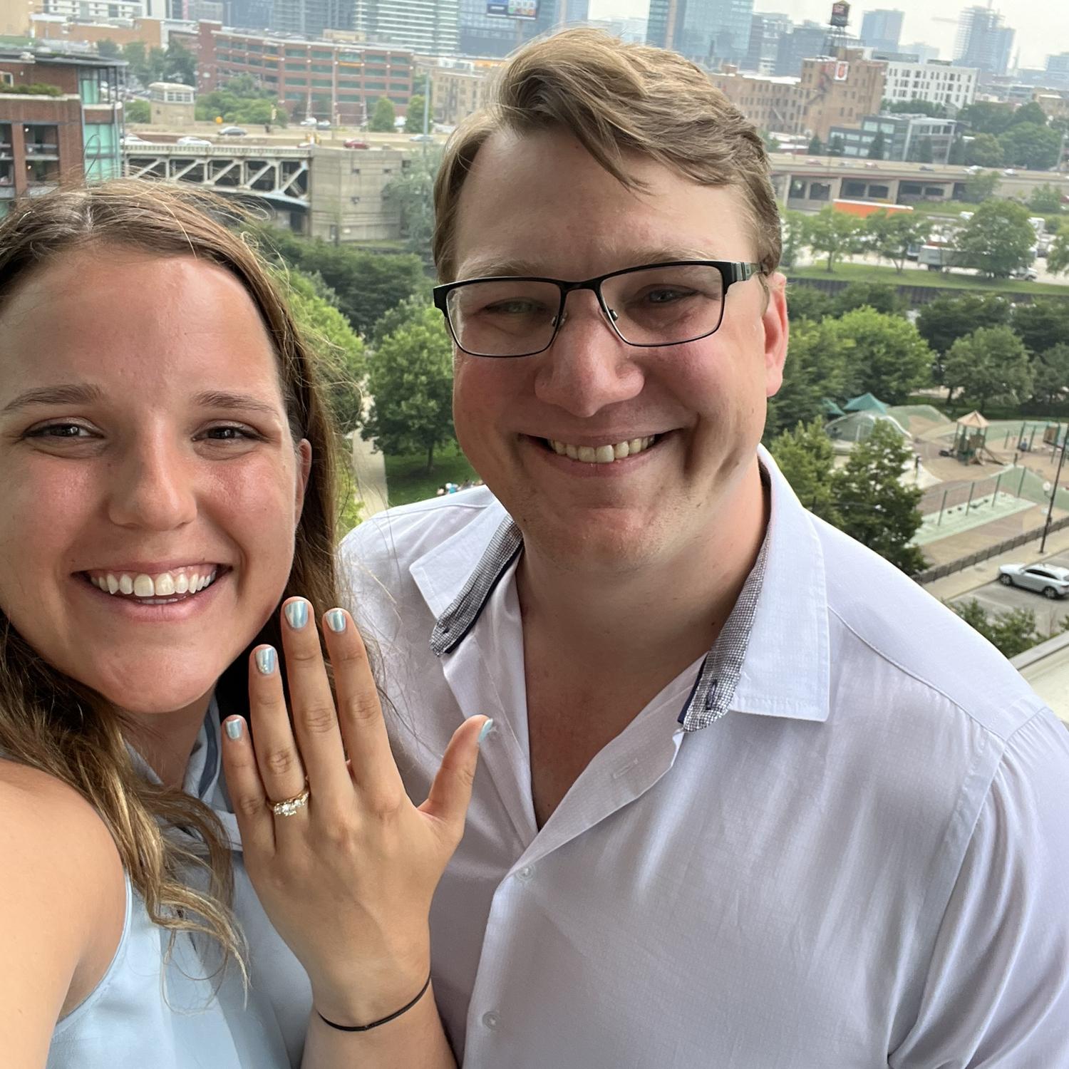 the day he actually proposed