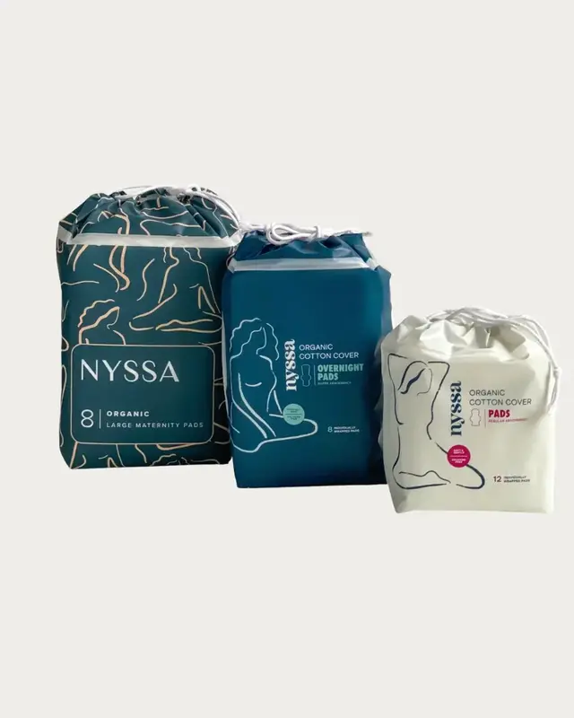 Complete Organic Cotton Cover Pads Trio