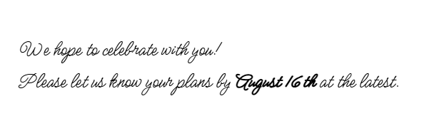 The Wedding Website of Tyler Thurber and Alexandria McLeod