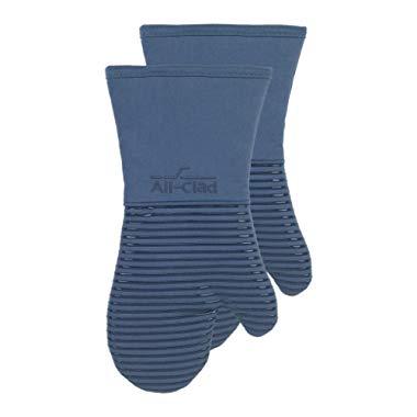 All-Clad Textiles PAC2SOM16 Oven Mitt, 2 Pack, Cornflower