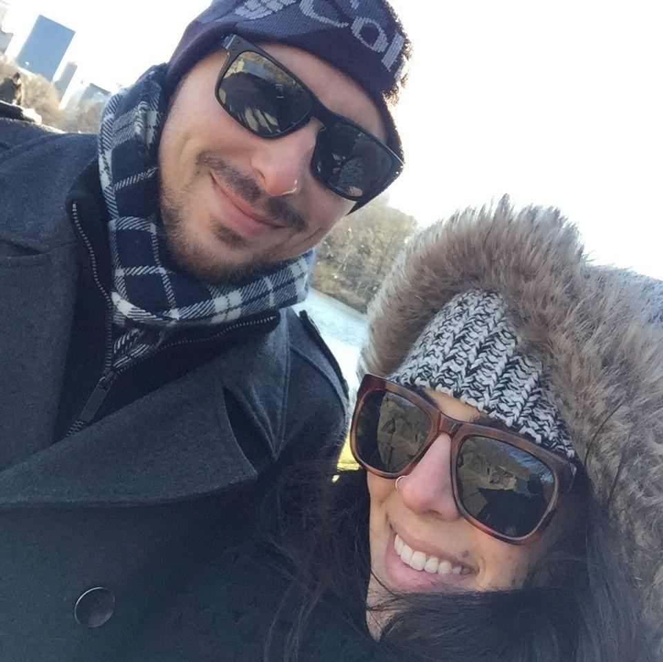 The day we got engaged!