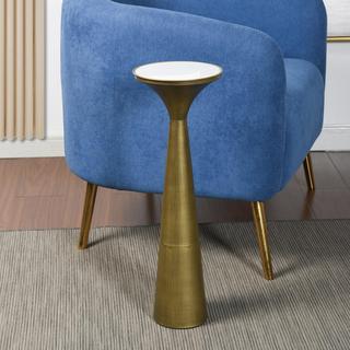 Spun Marble Top Drinking Table