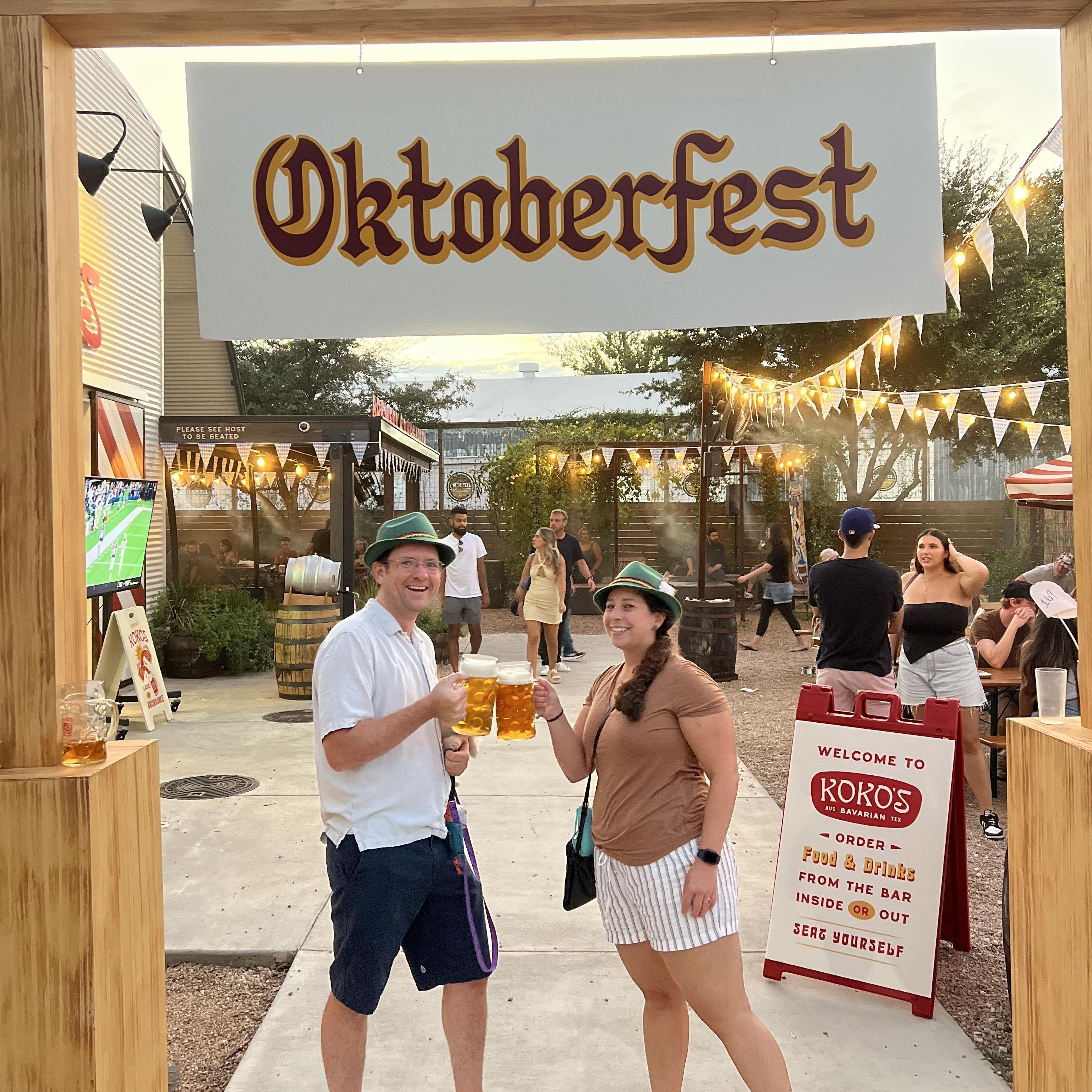 Celebrating Oktoberfest!
