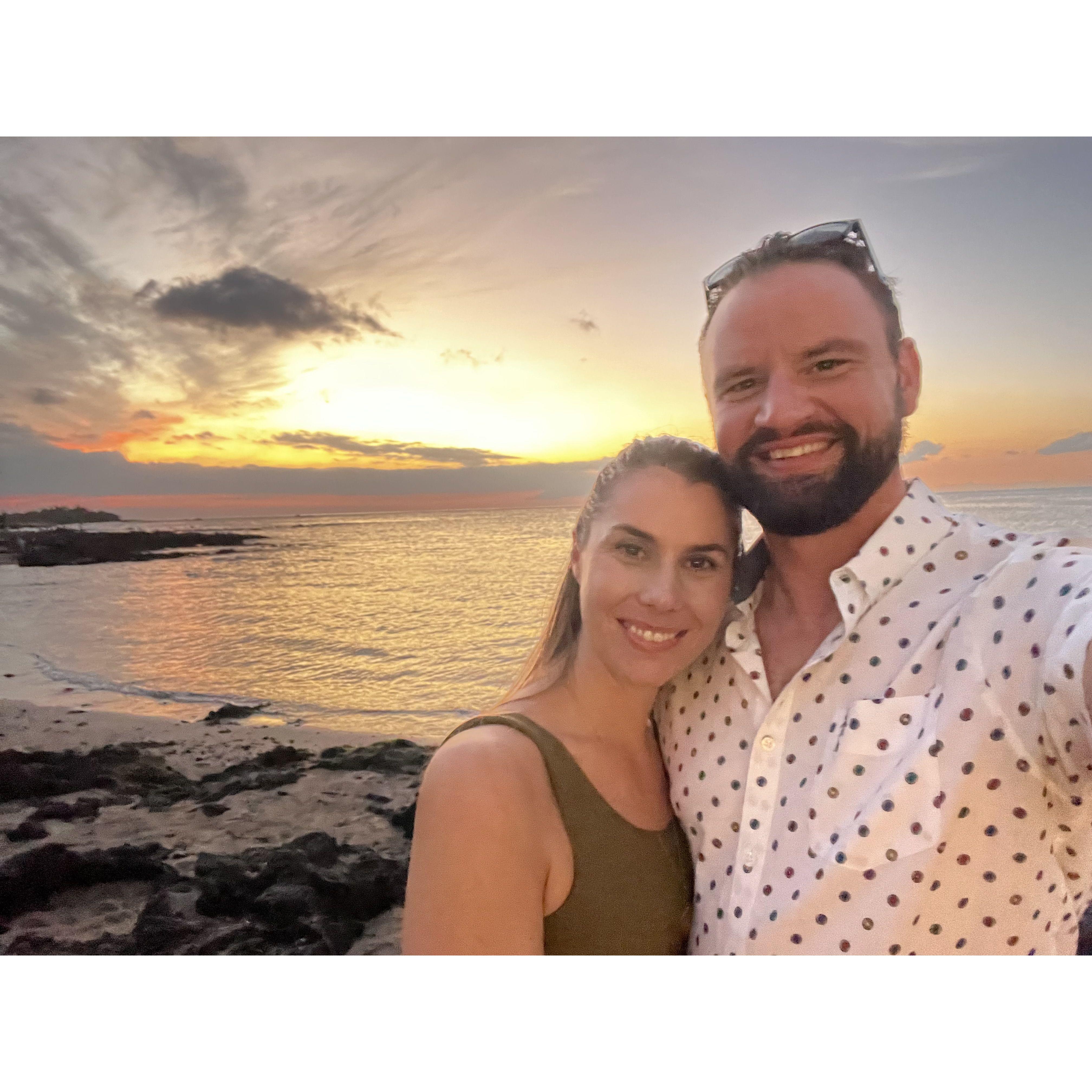 Our first vacation.
