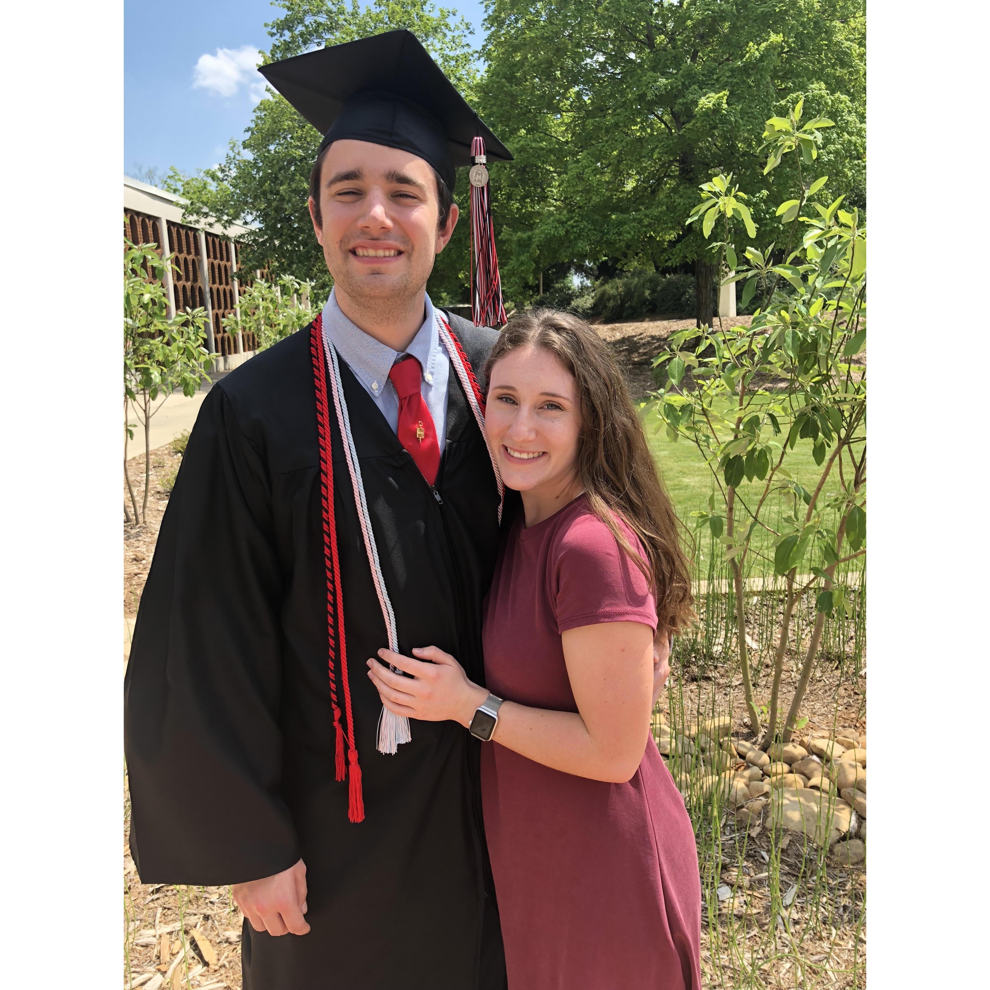 John's graduation featuring the building we first knew of each other in! (we had not yet met, however)