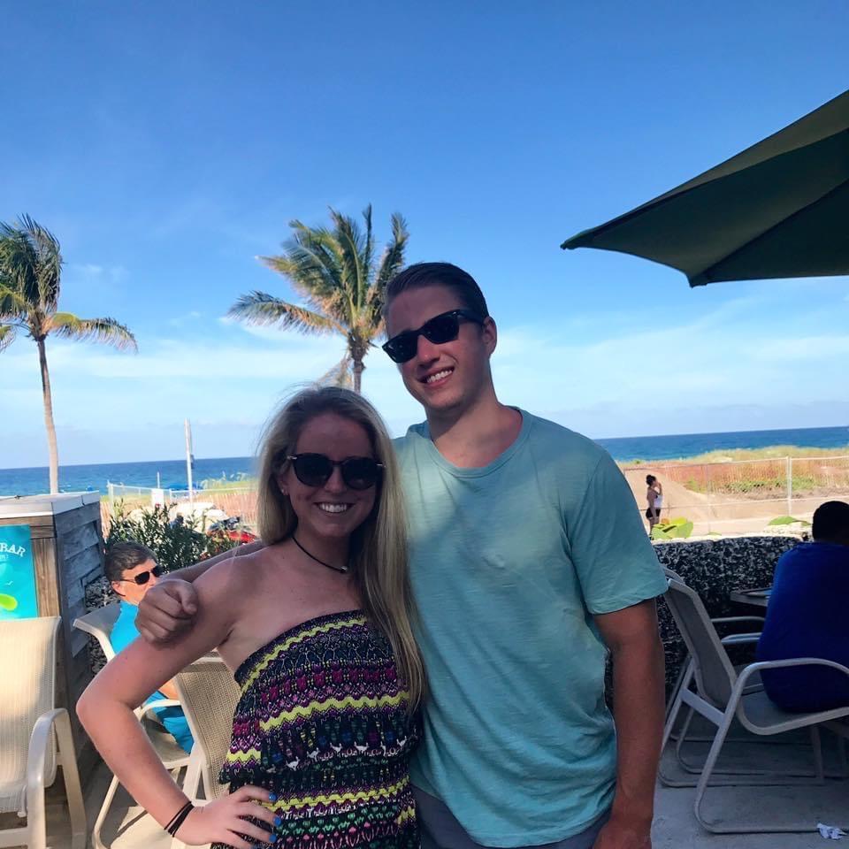 Enjoying one of our trips to Florida!
