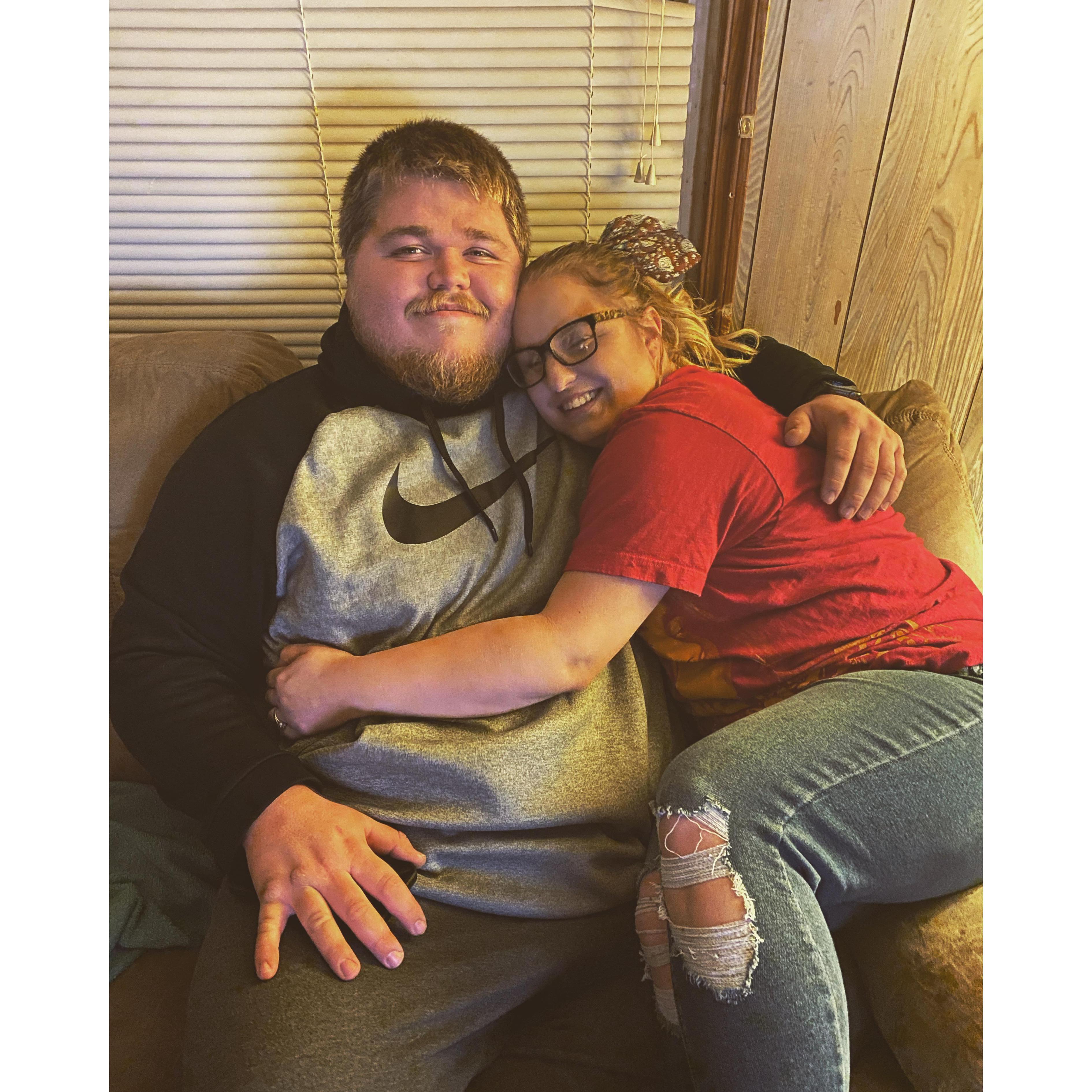 one of many Christmas's together.