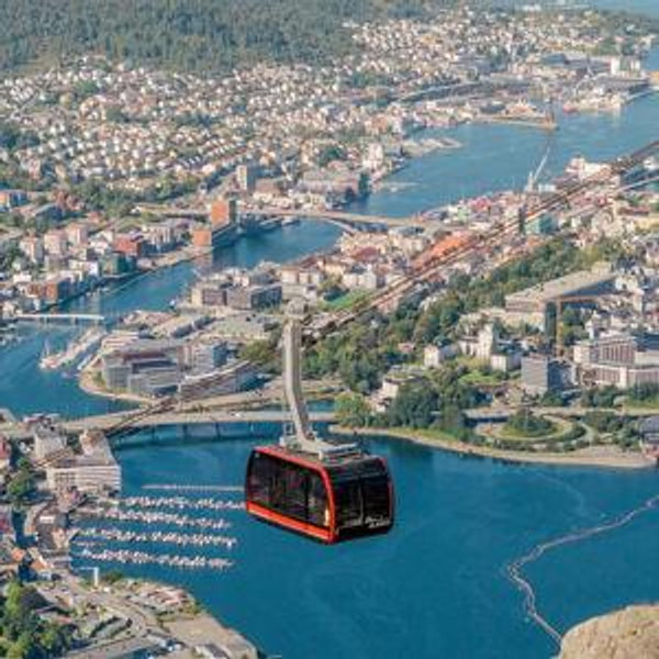 Mount Fløyen Cable Car
