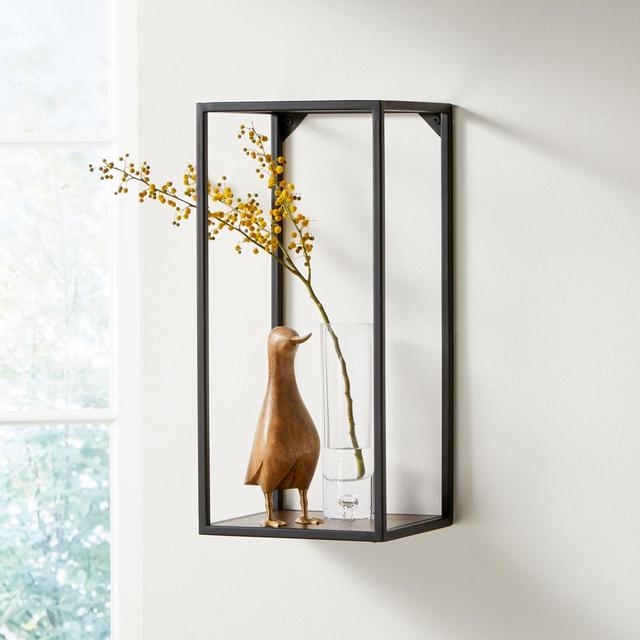 Booker Tall Rectangle Wall Display Shelf