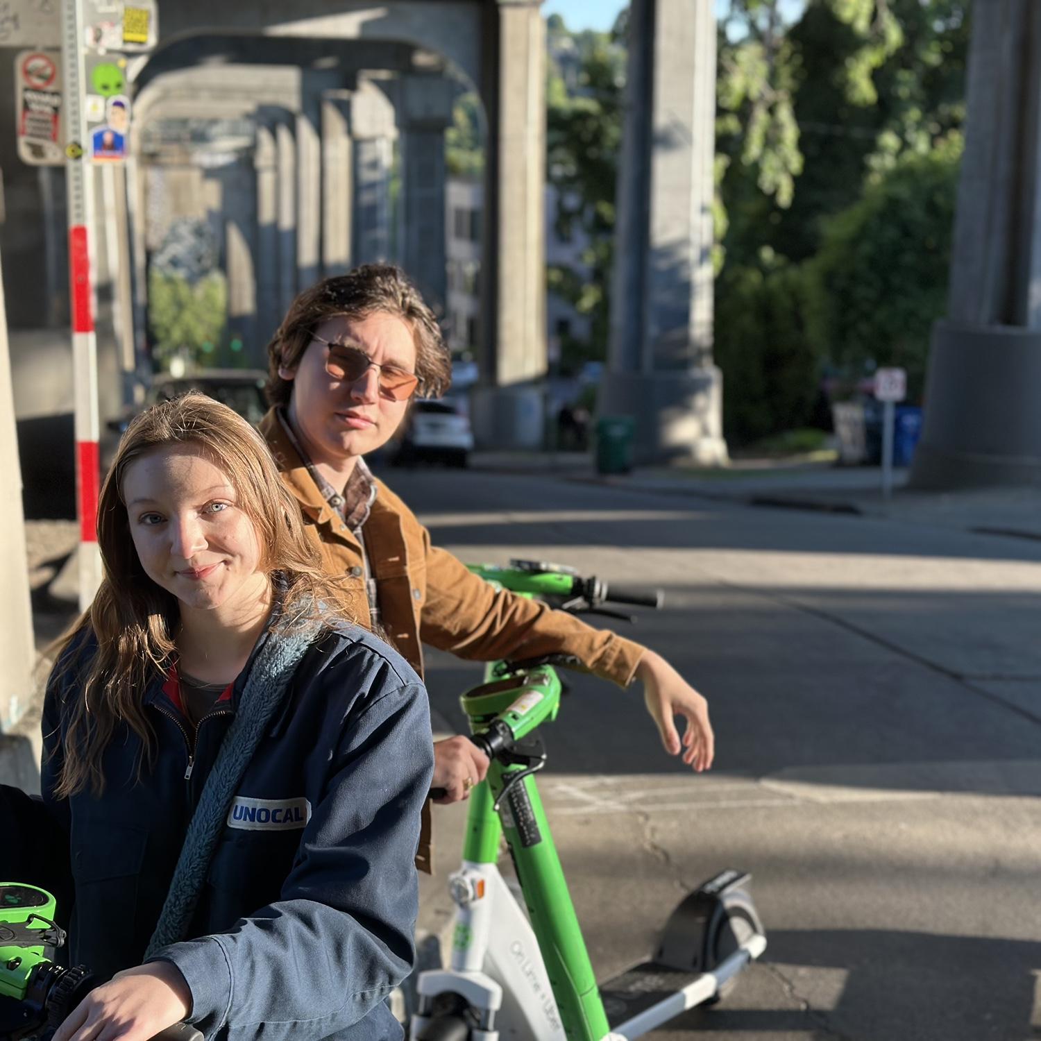 Scootin' in Seattle. We took this trip with Hope and Kev, scooted all around the city together, and saw LCD Soundsystem! We ended up on the floor by chance and it was possibly the best concert EVER