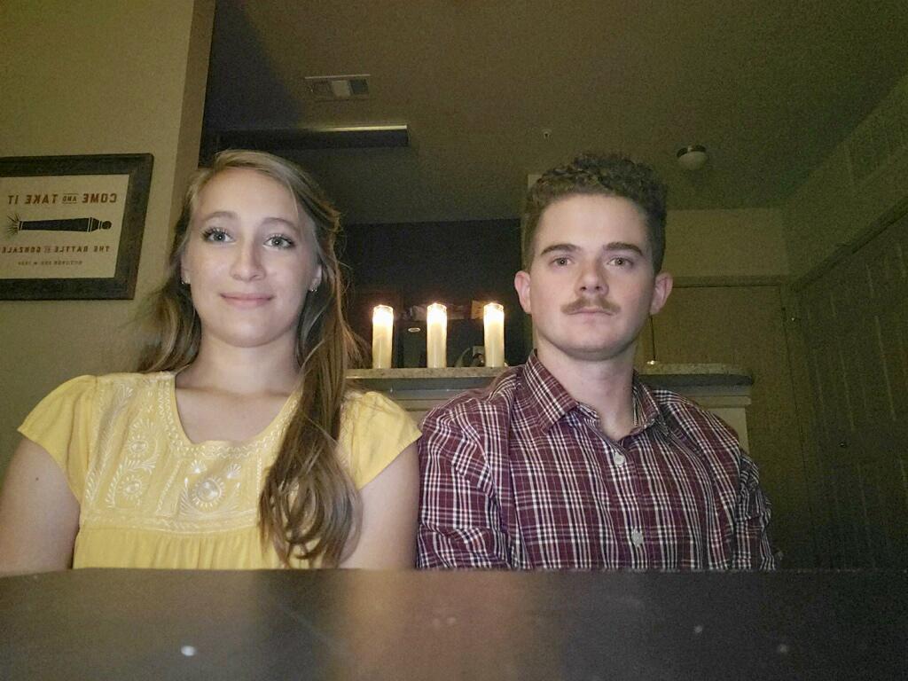 When Ryan got creative and put together an at home COVID date!!