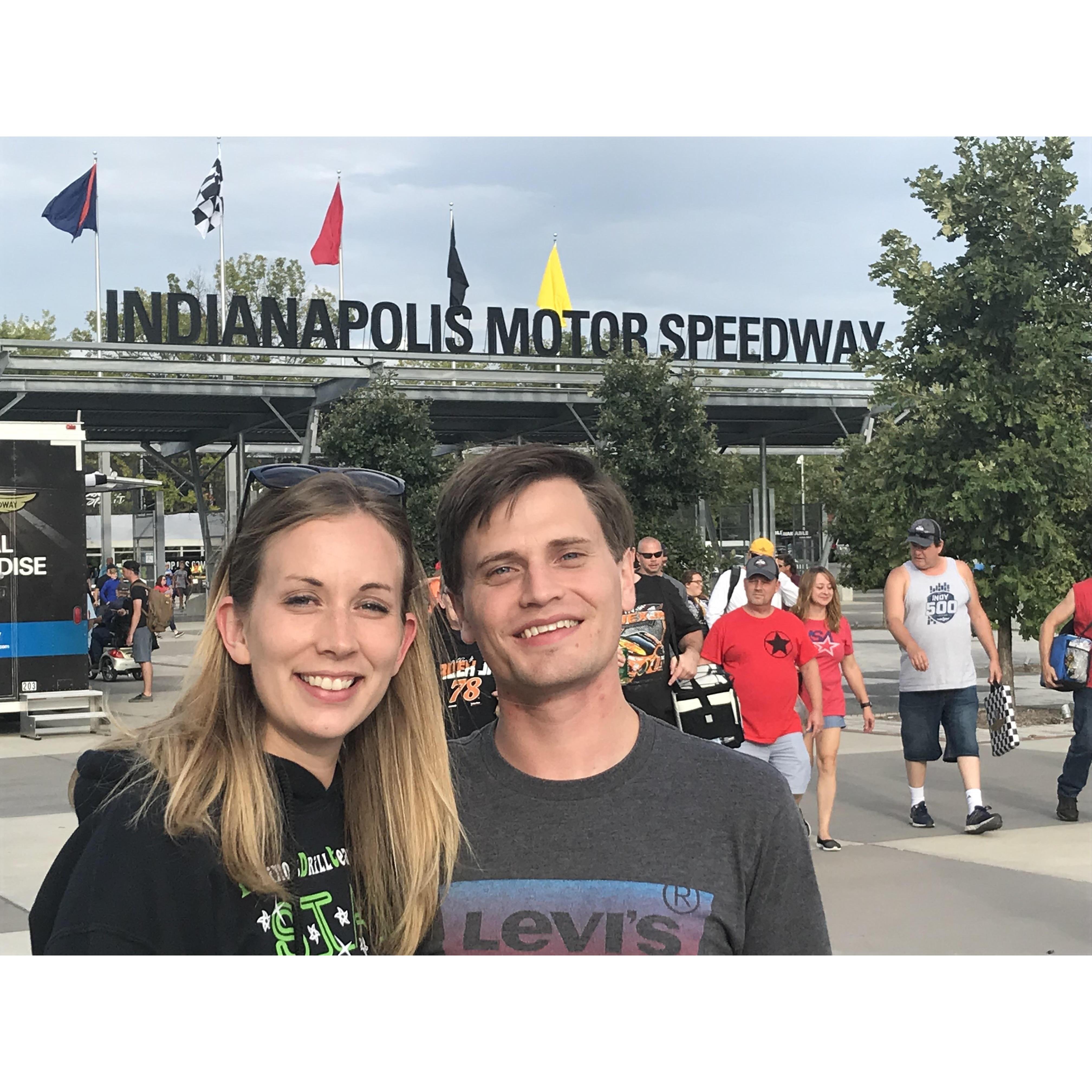 Our first Nascar Race