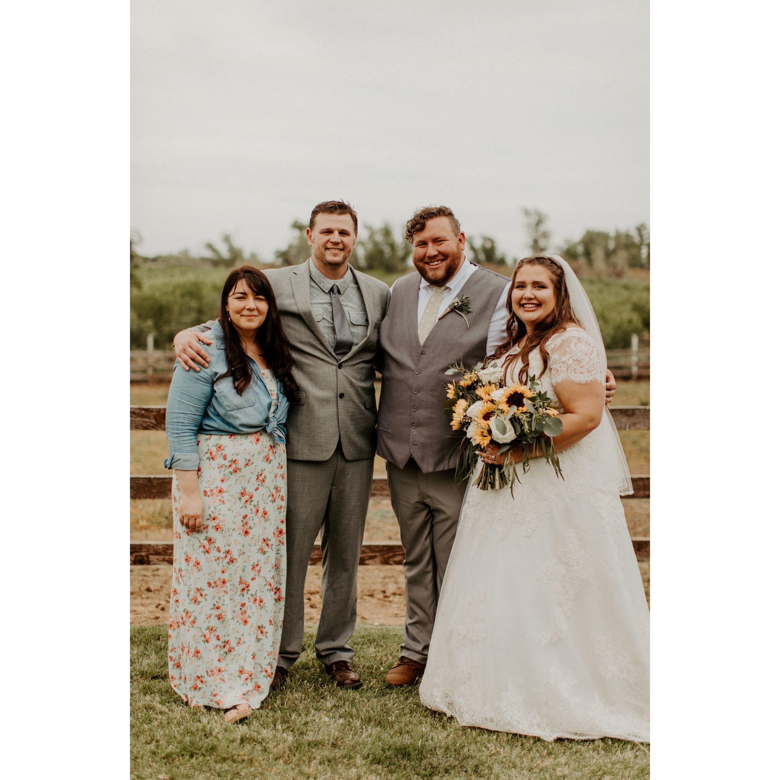 Our pastor Sean Sage and his wife Linsee