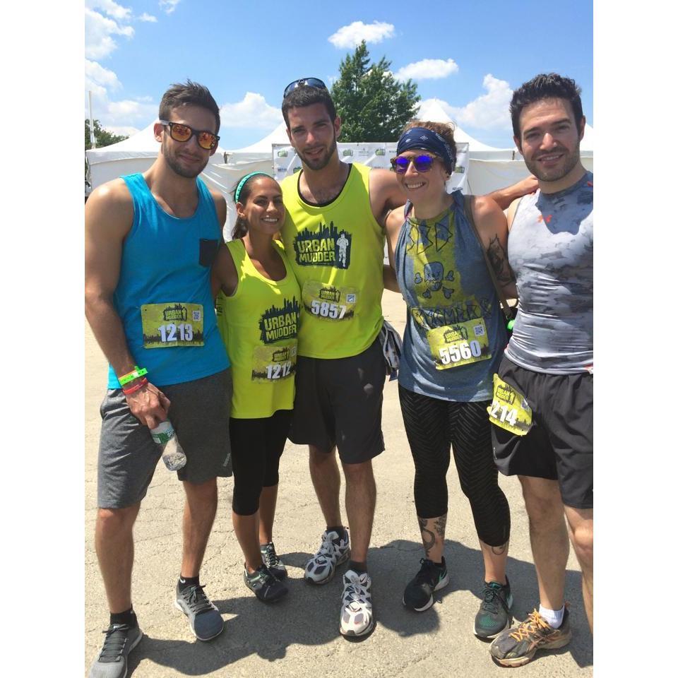 Second Tough Mudder together with friends