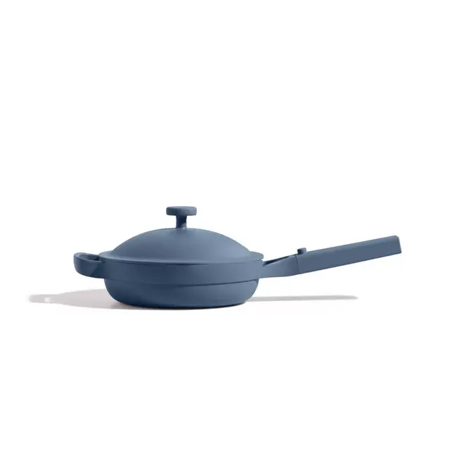 Our Place 4pc Aluminum Ceramic Nonstick Always Pans Blue Salt
