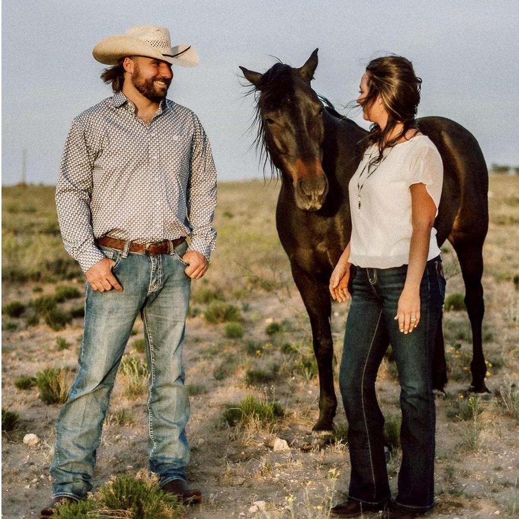 Jacob and I breaking the news to Tejano that he's going to be moving to Morton, Texas!