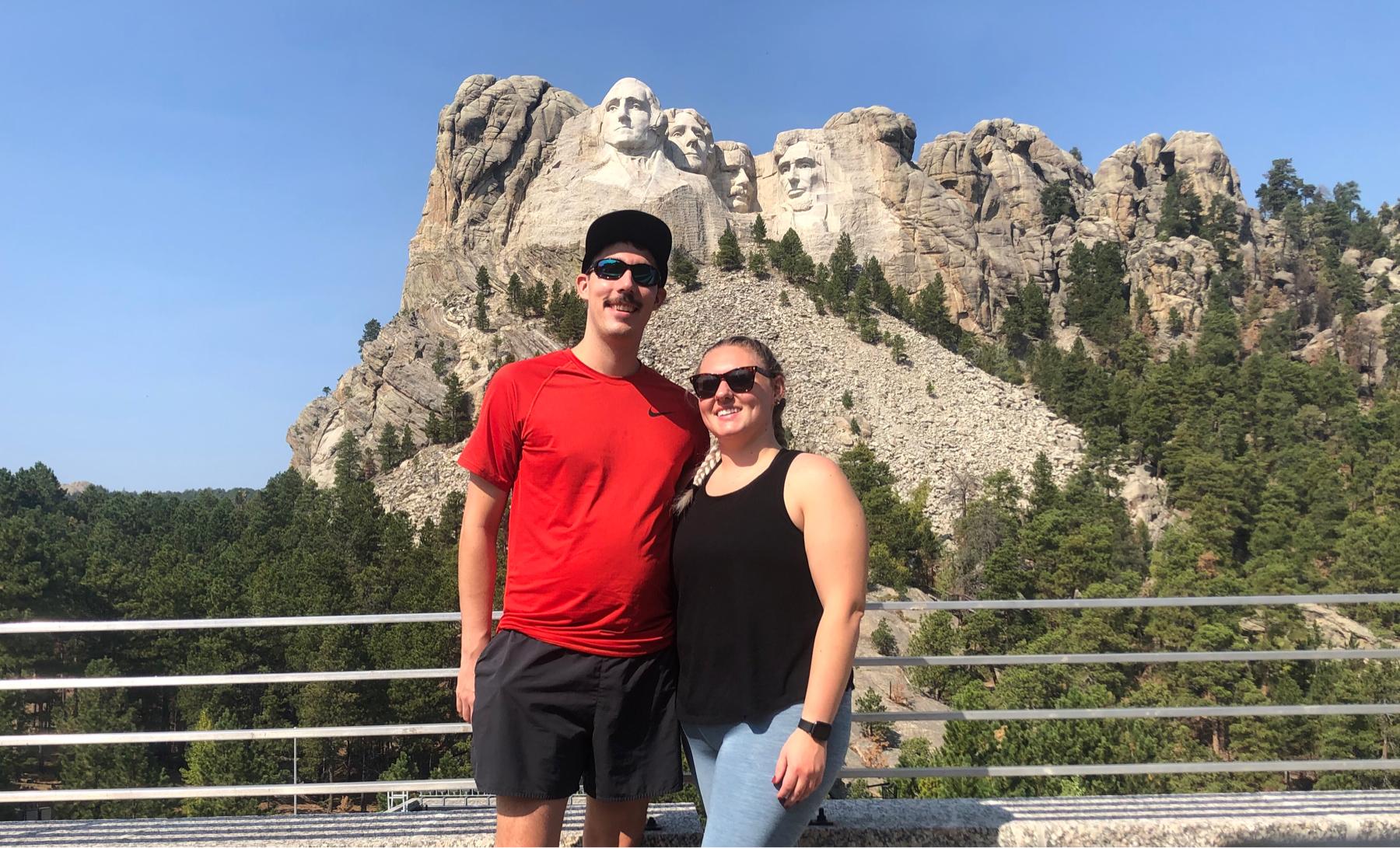 The one at Mount Rushmore