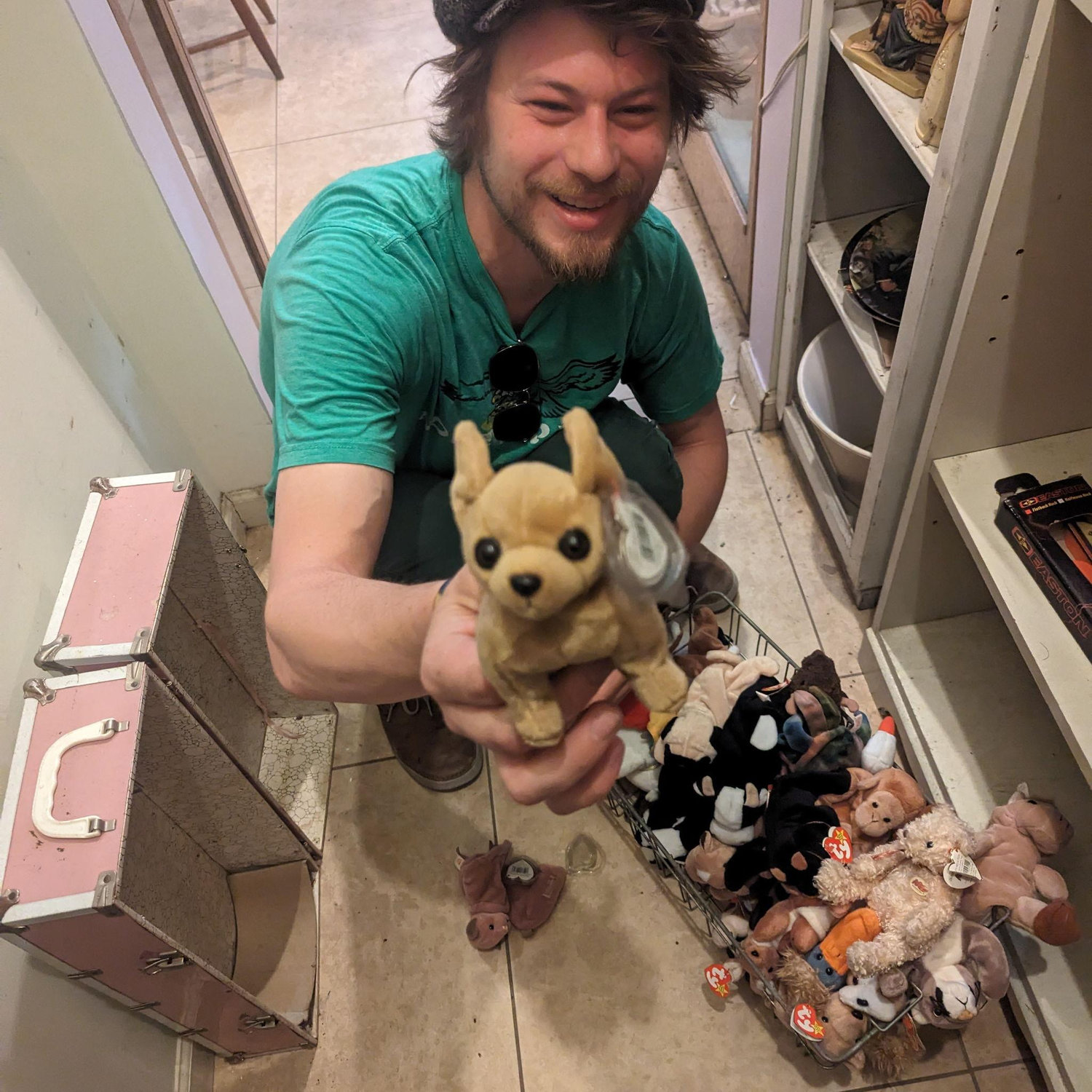 Beanie baby enthusiast