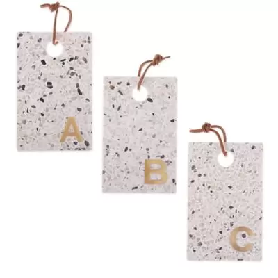 Artisanal Kitchen Supply® Terrazzo Monogram Letter "P" Cheese Board