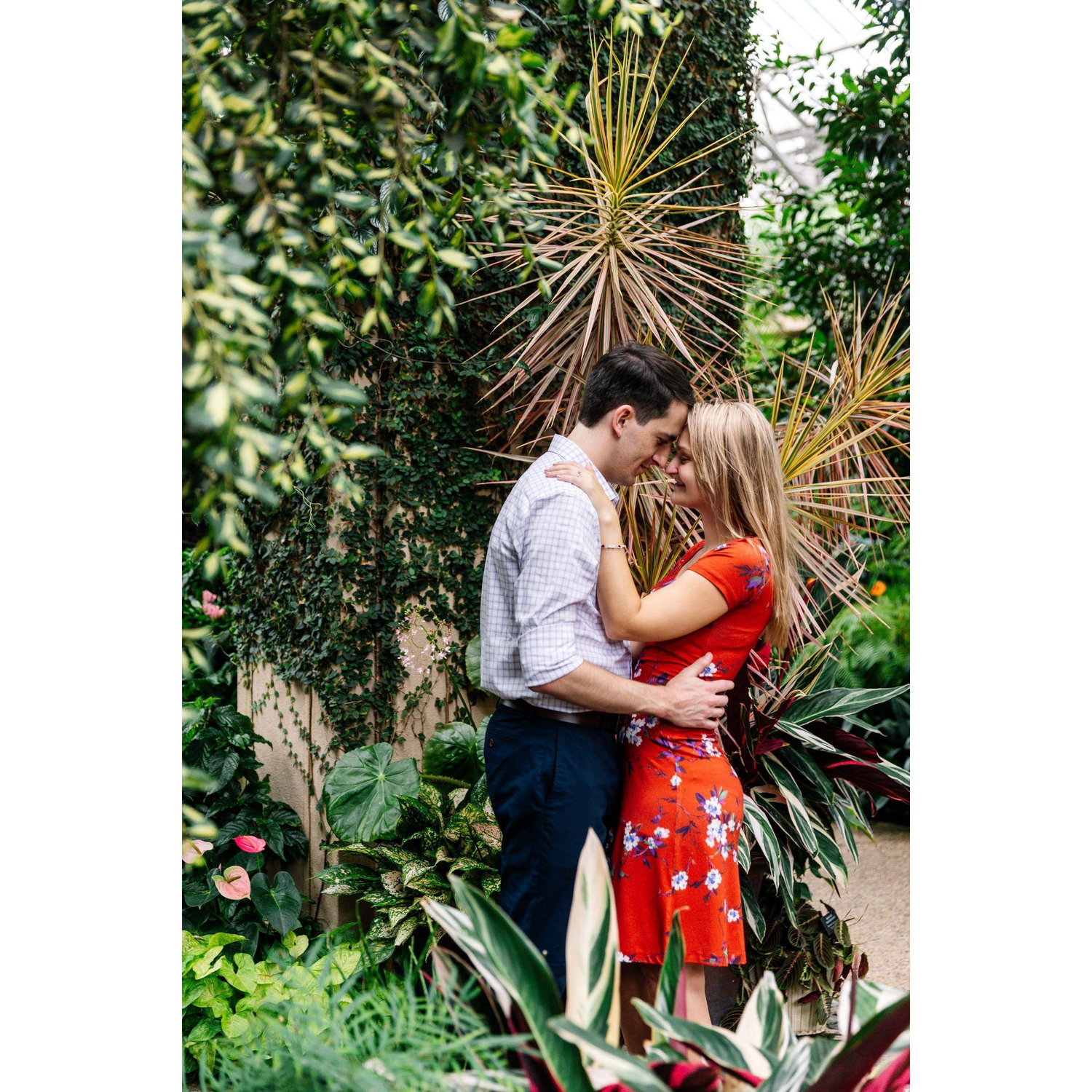 Engagement Session at Longwood Gardens, Aug 2021