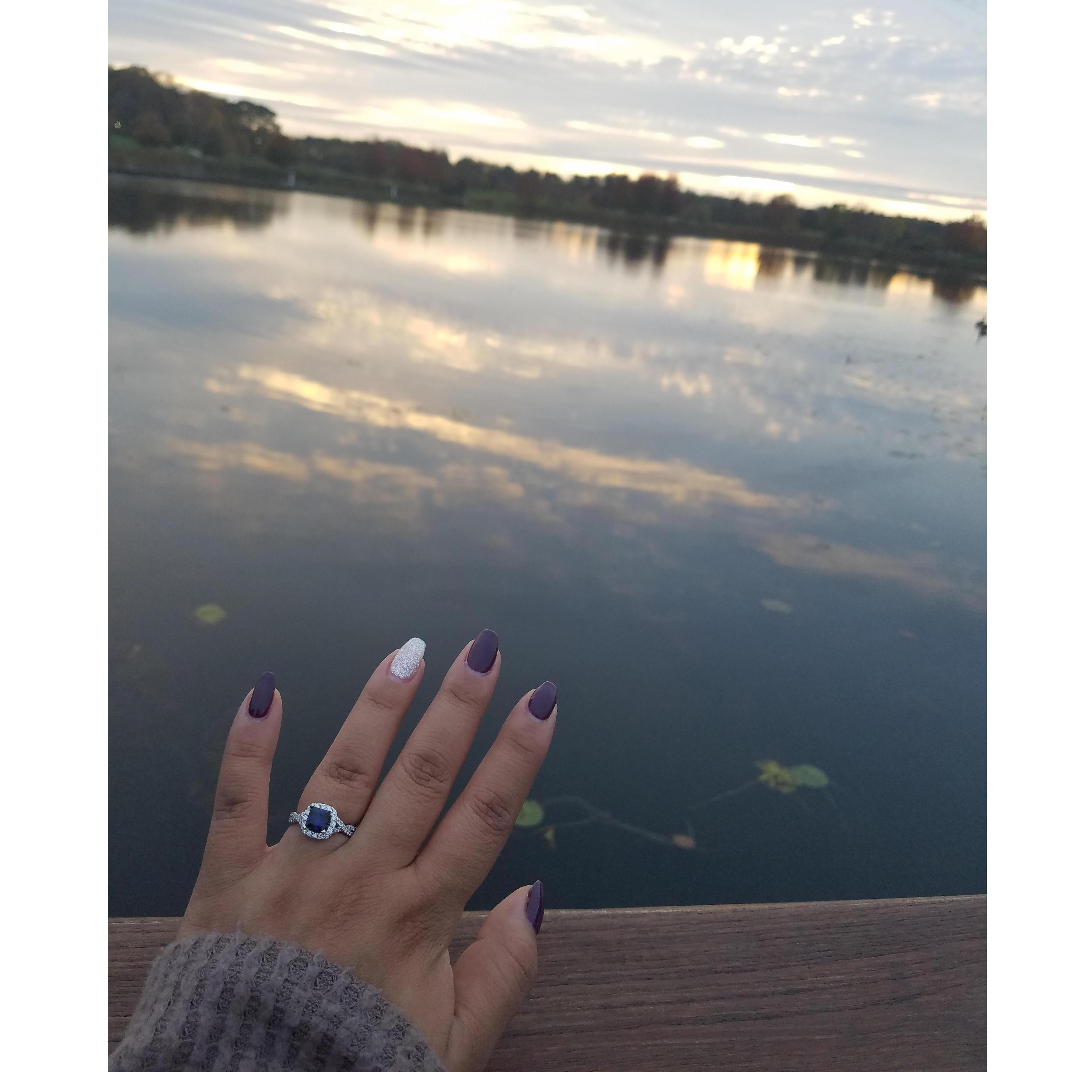 He made sure I couldn't say no.